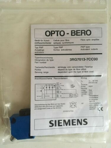 Siemens 3RG7013-7CC00, new in box. PROXIMITY SWITCH REFLEX SENSOR