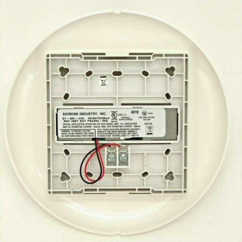 SIEMENS ST-MC-CW STROBE CANDELA WHITE CEILING