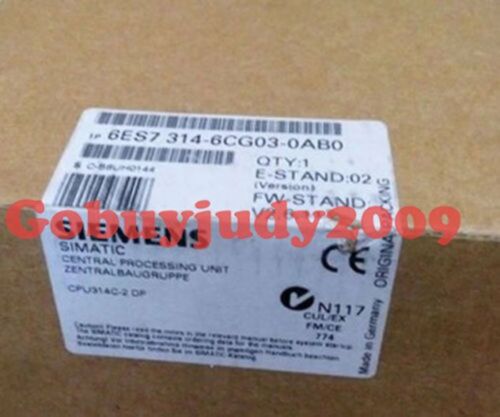 Brand New In Box Siemens PLC CPU314C-2DP 6ES7 314-6CG03-0AB0 6ES7 314-6CG03-0AB0