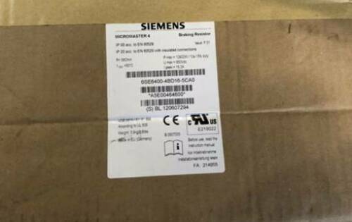 1PC NEW Siemens 6SE6400-4BD16-5CA0 One year warranty