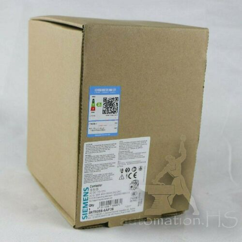New Siemens 3RT5056-6AF36 Contactor AC current voltage 110V 185A