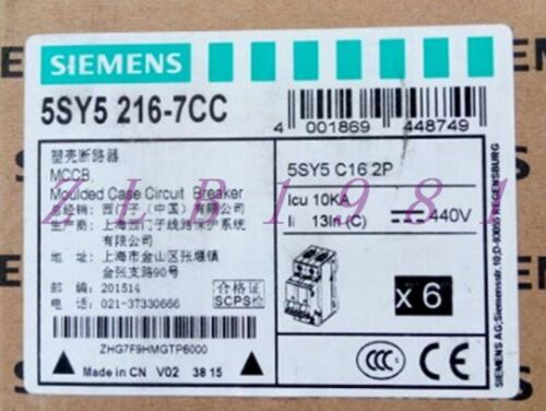 ONE NEW Siemens 5SY5216-7CC
