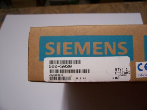 SIEMENS 500-5030 Input Module *New in sealed box*