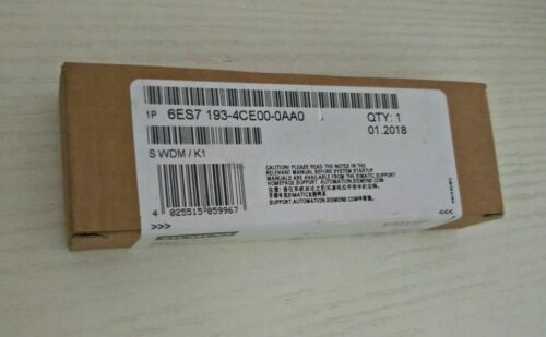 1PC NEW IN BOX Siemens 6ES7193-4CE00-0AA0 Terminal module Free shipping