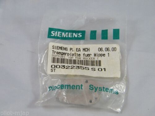 SIEMENS ~ 00322355 S01 SUPPORT TOP ROCKER 1~TRAEGERPLATTE FUER WIPPE 1