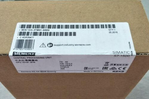 1PC New SIEMENS 6ES7 515-2FM01-0AB0 6ES7515-2FM01-0AB0