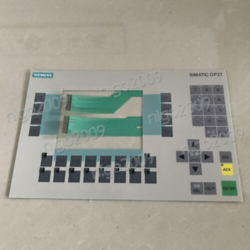 for Siemens SIMATIC OP27 6AV3627-1JK00-0AX0, 6AV3 627-1JK00-0AX0 Membrane Keypad