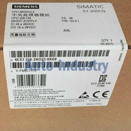 1PC New in box Siemens 6ES7 216-2BD23-0XA8 One year warranty 6ES72162BD230XA8