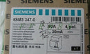 NEW SIEMENS Circuit Breaker 5SM3347-0 4P 80A 30MA