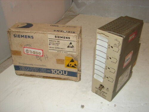 SIEMENS 6ES5-430-8MD11/6ES54-30-8MD11/6ES5430-8MD11/6ES54308MD11 INPUT ***NIB***
