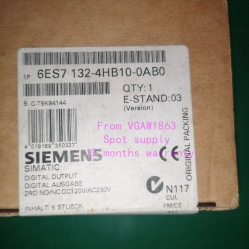1PC SIEMENS 6ES7 138-4HB10-0AB0 6ES7138-4HB10-0AB0 FAST Delivery
