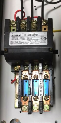 Siemens 17DP92BF81 NON-FUSIBLE COMBINATION HEAVY DUTY MOTOR STARTER