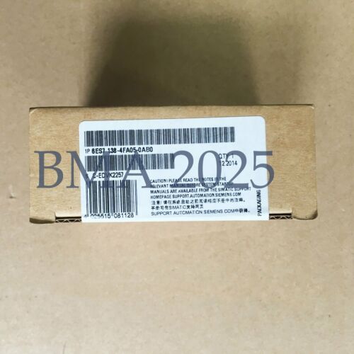 1PC NEW IN BOX Siemens 6ES7 138-4FA05-0AB0 6ES71384FA050AB0 DHL free shipping