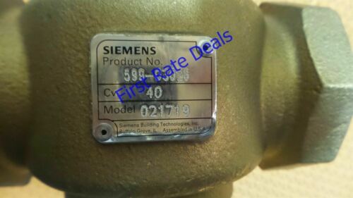 Siemens 274-03026 Valve Assembly Actuator 599-03026 Control 2WNC SKD62U NC Globe