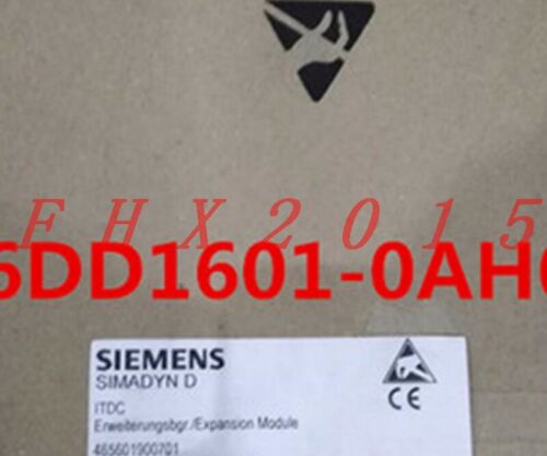 ONE NEW Siemens 6DD1601-0AH0