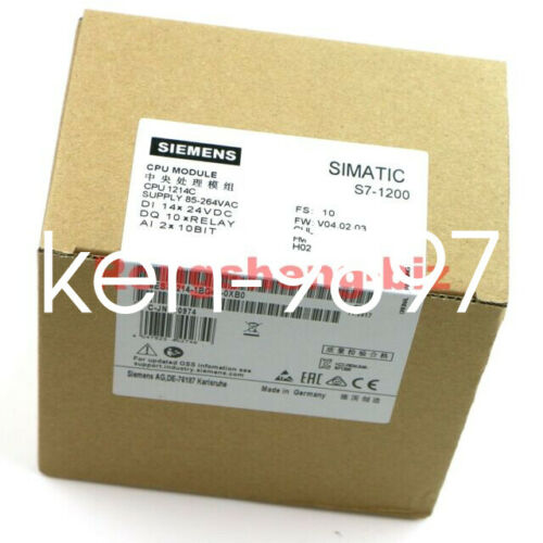 One New In Box SIEMENS 6ES7 214-1BG40-0XB0 6ES7214-1BG40-0XB0 CPU Module