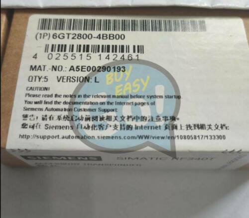 New 1PC 6GT28004BB00 Siemens RF340T 6GT2 800-4BB00 Transponder