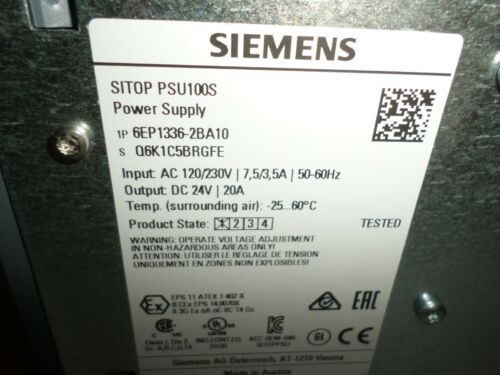 *NEW IN BOX* Siemens 6EP1336-2BA10 6EP1 336-2BA10 SITOP PSU100S Power Supply USA