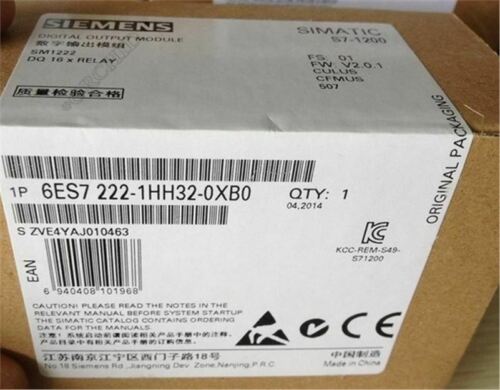 1Pc New Siemens 6ES7 222-1HH32-0XB0 Digital Output Module pg