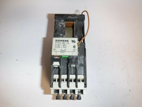 Siemens 3TF30 10E Contactor 110/120V 50/60Hz