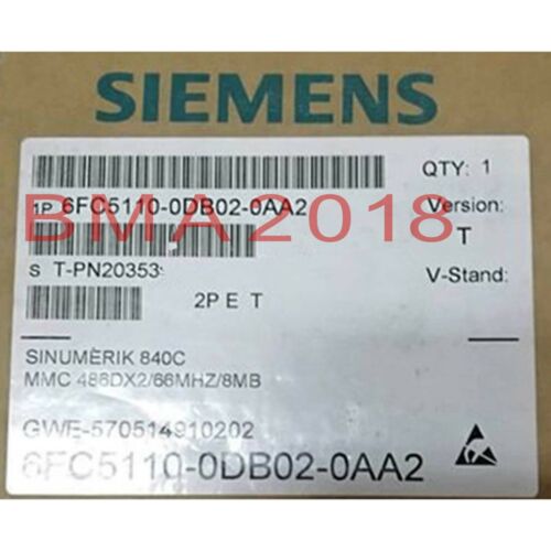 1PC Brand New Siemens 6FC5110-0DB02-0AA2 One year warranty fast delivery