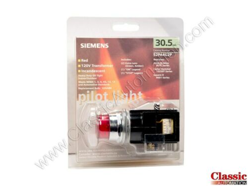 Siemens | 52PA4G2P | Pilot Light (New)