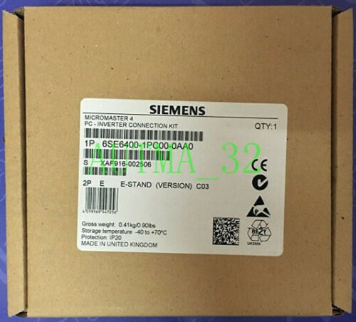 ONE Siemens 6SE6400-1PC00-0AA0 Industrial Control System NEW
