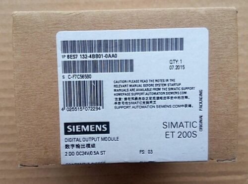 6ES7132-4BB01-0AB0 6ES7132-4BB01-0AB0 1 PC New Siemens free shipping