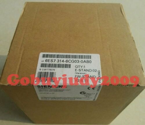 Brand New In Box Siemens PLC CPU314C-2DP 6ES7 314-6CG03-0AB0 6ES7 314-6CG03-0AB0