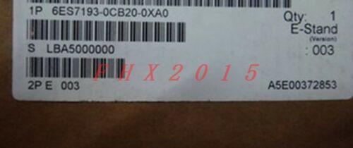 ONE NEW Siemens 6ES7 193-0CB20-0XA0