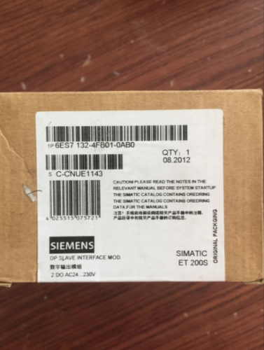 1 PC New Siemens 6ES7132-4FB01-0AB0 In Box