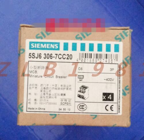 ONE NEW- Siemens 5SJ6306-7CC20