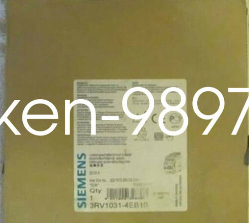 1PC New 3RV1031-4EB10 Siemens circuit breaker