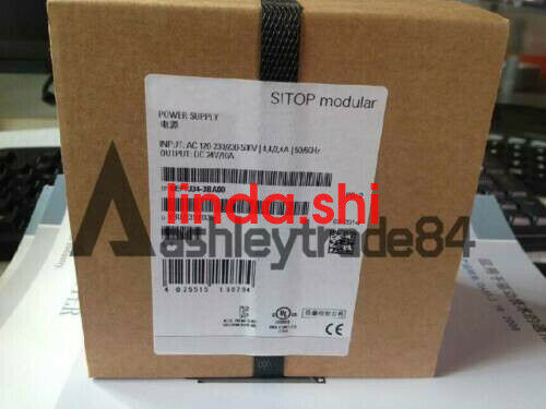 Siemens Power Supply Module 6EP1334-3BA00 24VDC 10A New In Box