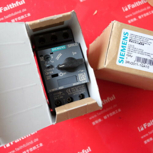 1PC NEW Siemens 3RV2011-1GA10 Motor breaker