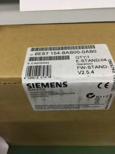 6ES7154-8AB00-0AB0 SIEMENS SIMATIC INTERFACE MODULE .NEW IN BOX .1PCS