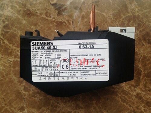 1pcs New Siemens 3UA5040-OJ 0.63-1A