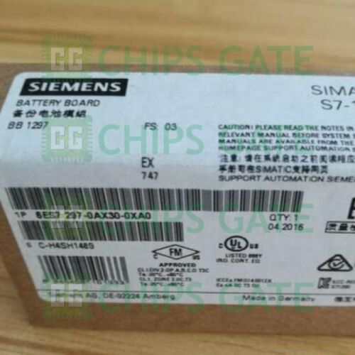 1PCS Brand New Siemens S7-1200 battery board 6ES7 297-0AX30-0XA0 Fast Ship
