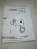 Siemens 134-1511 Low Temprature Detection Thermostat 35-45 Deg F