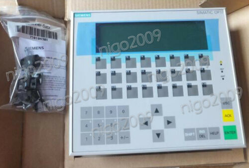 New SIEMENS SIMATIC OP17 SIMATIC HMI OPERATOR PANEL OP17-PP 6AV3617-1JC00-0AX1