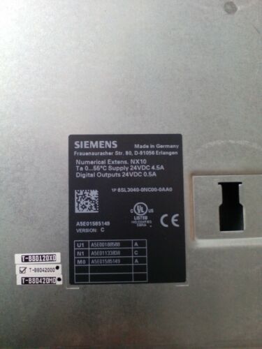 Siemens 6SL3040-0NC00-0AA0 SINAMICS NX10 Drive-based Controller Extension Module