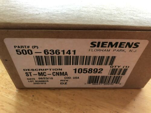 Lot of 5 Siemens ST-MC-CNMA 500-636141 Multi-Candela Amber Lens Strobe Alarms