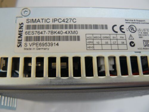 SIEMENS SIMATIC IPC427C 6ES7647-7BK40-4XM0 MICROBOX PC NEW