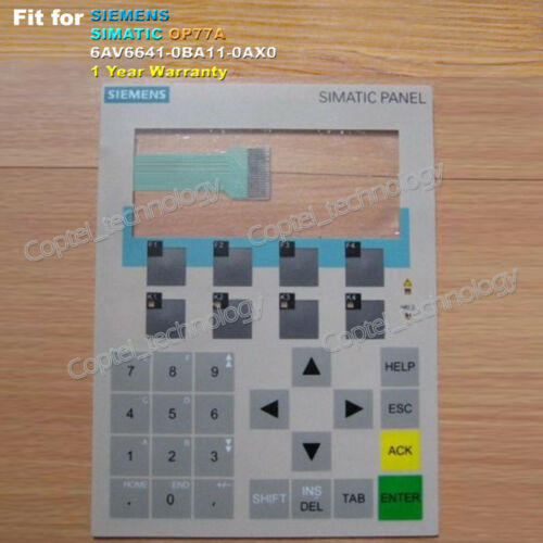 for SIEMENS SIMATIC OP77A 6AV6641-0BA11-0AX0 6AV6 641-0BA11-0AX0 Membrane Keypad