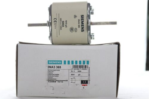 1pcs New Siemens Fuse 3NA3365 NH3-gG 500A