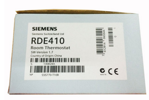 1PC NEW For SIEMENS floor heating thermostat RDE410 with time programming