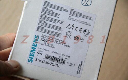 ONE NEW- Siemens safety relay 3TK2830-2CB30