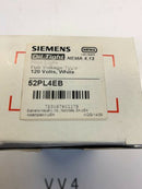 New SIEMENS Oil Tight Pilot Light 120V 52PL4EB Warranty Fast Shipping