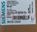 ONE NEW Siemens auxiliary contacts 3RH1911-2GA04