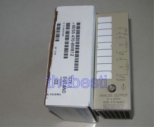 1 PC New Siemens 6ES5 470-8MB12 6ES5470-8MB12 PLC In Box